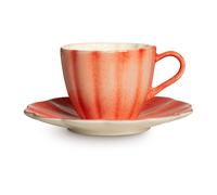 Mateus Tasse et soucoupe Oyster 25 cl orange