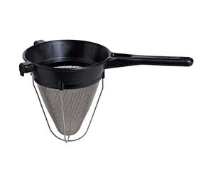 Matfer Bourgeat Chinois 8 pouces/203 (Dia) mm, poignée en exoglass résistant à la chaleur, tamis conique pour purées de soupes, usage professionnel et domestique, W693