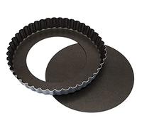 Matfer Bourgeat Exopan 332225 Moule à tarte cannelé avec fond amovible