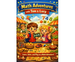 Math Adventures with Tom & Lucy: Explore, Solve, and Shine - One Page at a Time!