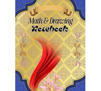Math and Drawing Notebook: Large 8.5 x 11 Graph Paper Journal with 130 Pages for Students, Kids, and Creative Design: Perfect Grid Notebook for Math, Graphing, Drawing, and School Use - Quad Ruled 5x5