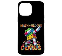 Math Blocks Genius Funny Blocks Bricks Lovers Master Builder Coque pour iPhone 13 Pro Max