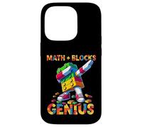 Math Blocks Genius Funny Blocks Bricks Lovers Master Builder Coque pour iPhone 14 Pro