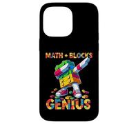 Math Blocks Genius Funny Blocks Bricks Lovers Master Builder Coque pour iPhone 14 Pro Max
