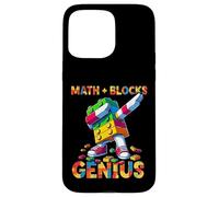 Math Blocks Genius Funny Blocks Bricks Lovers Master Builder Coque pour iPhone 15 Pro Max