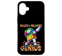 Math Blocks Genius Funny Blocks Bricks Lovers Master Builder Coque pour iPhone 16 Plus