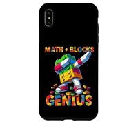 Math Blocks Genius Funny Blocks Bricks Lovers Master Builder Coque pour iPhone XS Max