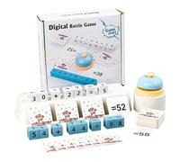 Math Blocks | Jouets Interactifs d'Apprentissage du Comptage - Jeux De Mathématiques Multiplication Et Division,pour Filles Garçons École Maternelle Maison Salle de Classe Anniversaire