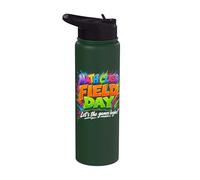 Math Class Let the games Begin Field Day Stainless Steel Insulated Water Bottle