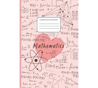 Math composition notebook: 6x9 squared pages