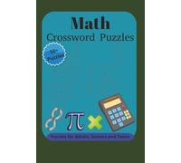 Math Crossword Puzzles: Crossword Puzzles with Easy to Read Print about Math, School, Education and more | 6x9 inches, 102 pages | 50+ Puzzles .... Gift for Vacations, Holidays and Relaxation