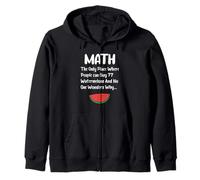 Math Definition Pastèques Funny Pi Teacher's Day Sweat à Capuche