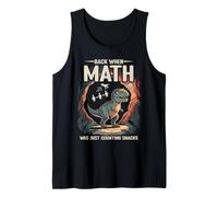 Math Dino Math Professeur d'algèbre Dinosaure Mathématiques Débardeur