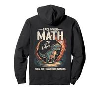 Math Dino Math Professeur d'algèbre Dinosaure Mathématiques Sweat à Capuche