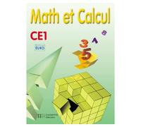 Math et Calcul CE1 - Fichier élève euro - Ed.2001 - Rodolphe Brini - Hachette Education - broché - Scolaire / Universitaire