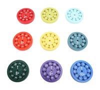 Math Facts Fidget Toy Tool d'apprentissage interactif vibrant pour les enfants et les élèves PC Matériau 9 Pack Couleur aléatoire