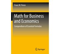 Math For Business And Economics