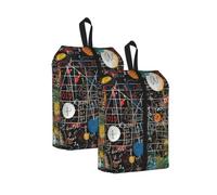 Math Formula Sac à chaussures pour voyage 1 pièce, 2 pièces., Taille unique | Sac de voyage à chaussures avec poignée de transport pour chaussures de sport, bottes, vêtements de sport, cosmétiques