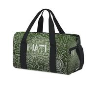 Math Formulas Sac de sport Sac de sport pour les mathématiques Physique Weekend Sac fourre-tout Sac fourre-tout décontracté Voyage Gym Sac de sport pour enfants filles garçons femmes hommes