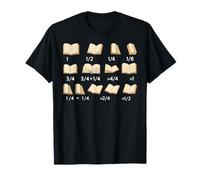Math Fraction Book Teacher Resource Learning T-Shirt