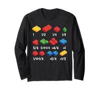 Math Fraction Building Blocks for Kids | STEM Learning Toy Manche Longue