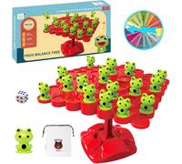 Math Game,Montessori Educational Toy,Frog Balance Counting Scales,Counting And Calculating Educational Toy,Preschool Educational Toys For Kids Boys And Girls 3+ Years Old