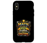 Math Gives Us Hope Every Problem Has A Solution Creative Fun Coque pour iPhone X/XS