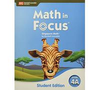 Math in Focus Grade 4 2020