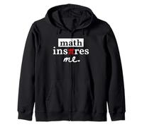 Math Inspires Me Spelled with Pi Day - Cadeau pour Professeur de mathématiques Sweat à Capuche