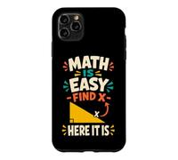 Math is Easy Professeur de géométrie d'algèbre Amusant Coque pour iPhone 11 Pro Max