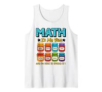 Math is My Jam and Im Here to Spread It Funny Teacher Math Débardeur
