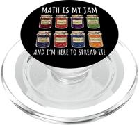 Math is My Jam and I'm Here to Spread It PopSockets PopGrip pour MagSafe
