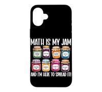 Math is My Jam - Math is My Jam - Professeur de mathématiques drôle - pour étudiant en al Coque pour iPhone 16 Plus