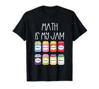 Math is My Jam Math Teacher STEM Classe Algèbre Géométrie T-Shirt