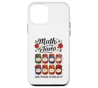 Math is My Jam Professeur de mathématiques drôle pour la rentrée Coque pour iPhone 12 Mini
