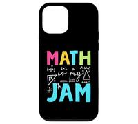 Math is My Jam Un Professeur de mathématiques Amusant de Retour à l'école Coque pour iPhone 12 Mini