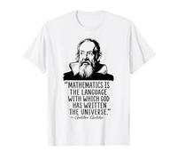 Math is The Language Which God Has Written Citation Galilée T-Shirt