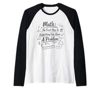 Math La première étape est d'admettre Que Vous Avez Un problème de Blague Manche Raglan