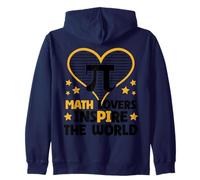 Math Love Inspire The World Math Day Happy Pi Day Sweat à Capuche