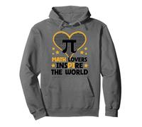 Math Love Inspire The World Math Day Happy Pi Day Sweat à Capuche