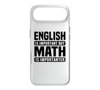Math Lover Funny - L'anglais est Important, mais Les mathématiques si Coque pour iPhone Air