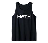 Math Lover STEM Algèbre Géométrie Calcul Design Minimaliste Débardeur