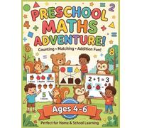 Math Made Easy workbook : Preschoolers, kindergarten,1st Grade, Elementary Math, number tracing, counting, Addition, coloring, Fun Activities workbook ... Maths workbook for Early Learners Ages 3-6