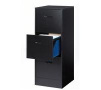 MATH Meuble de rangement classeur contemporain - Noir - L 41 cm