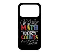 Math Nerd Les mathématiques sont la Seule matière Qui Compte Les professeurs de mathématiques Coque pour iPhone 17 Pro
