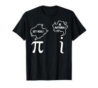 Math Nerd - Pi Be Real - Get Rational - Mathématiques T-Shirt