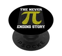 Math Nerd Pi, L'histoire sans Fin, Professeur de mathématiques PopSockets PopGrip Adhésif