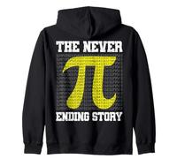 Math Nerd Pi, L'histoire sans Fin, Professeur de mathématiques Sweat à Capuche