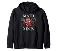 Math Ninja Algèbre Calcul Mathématiques Étudiant Enseignant Sweat à Capuche
