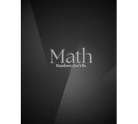 Math Notebook: 120 Pages 8.5 x 11 in Grid Paper